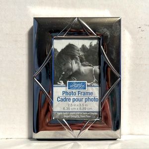 ⭐️ Special Moments new photo frame holds pic 2.5” x 3.5” easel back glass